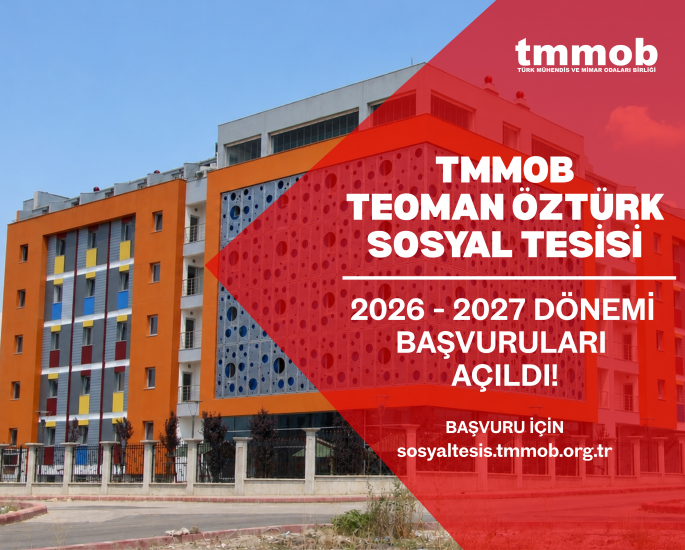TMMOB Teoman Öztürk Sosyal Tesisi 2026-2027 Dönemi Kayıt Başvuruları Başladı